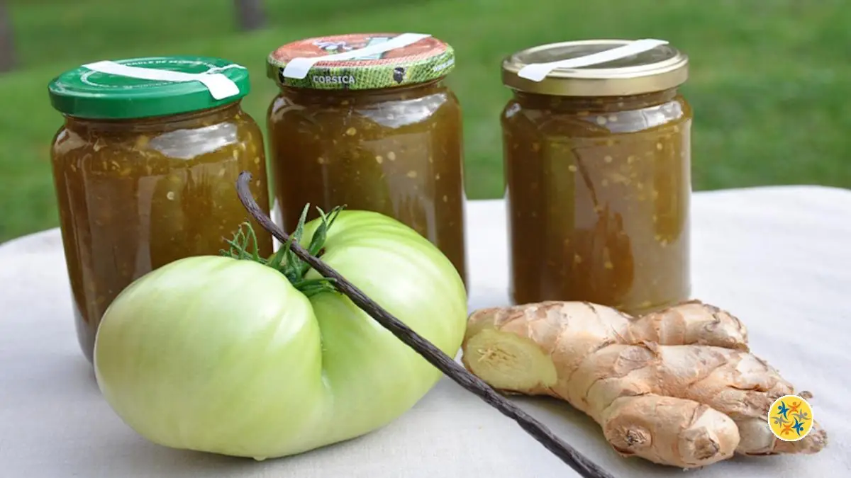 Comment Faire une Bonne Confiture à la Tomate Verte et au Gingembre