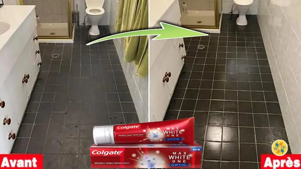 use toothpaste to have a clean and shiny floor