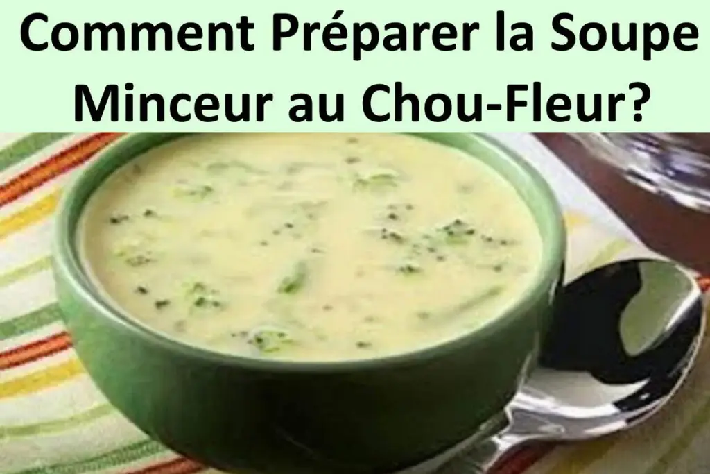 Soupe minceur outlet au chou fleur