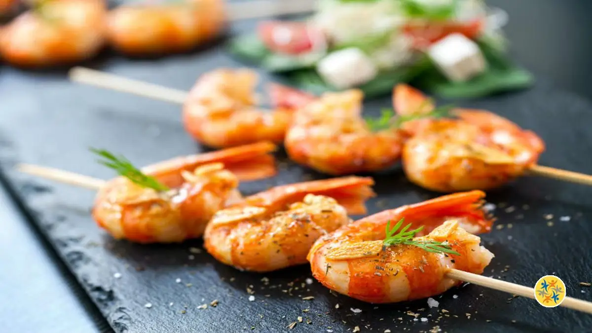 La Recette Des Délicieuses Brochettes De Crevettes Sur Le Barbecue