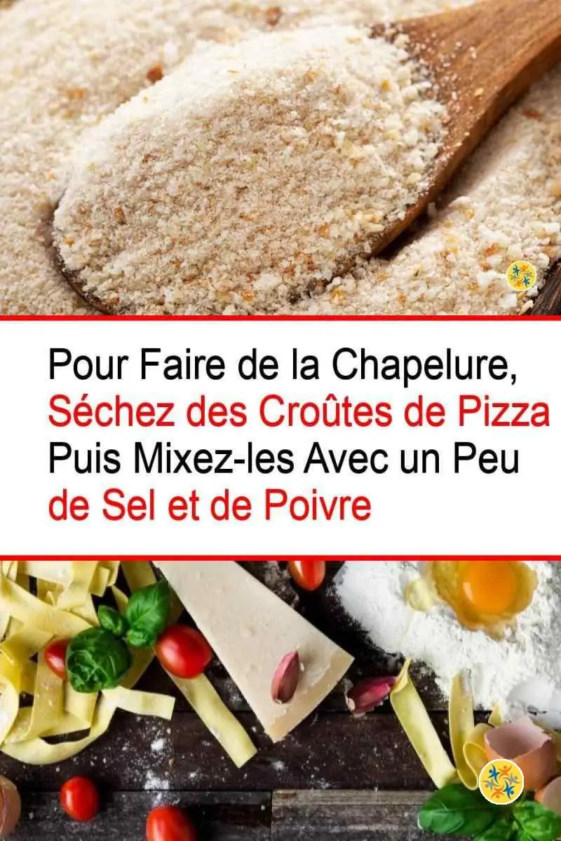 Faire de la chapelure avec les croûtes de pizza